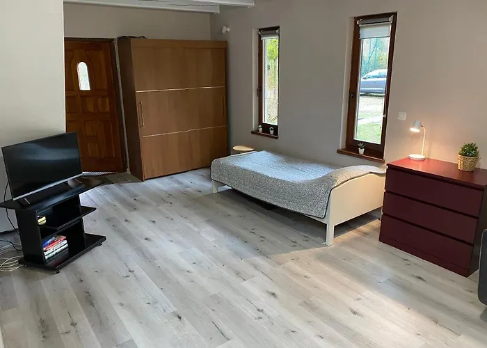 בקתה Dom Przy Lesie.